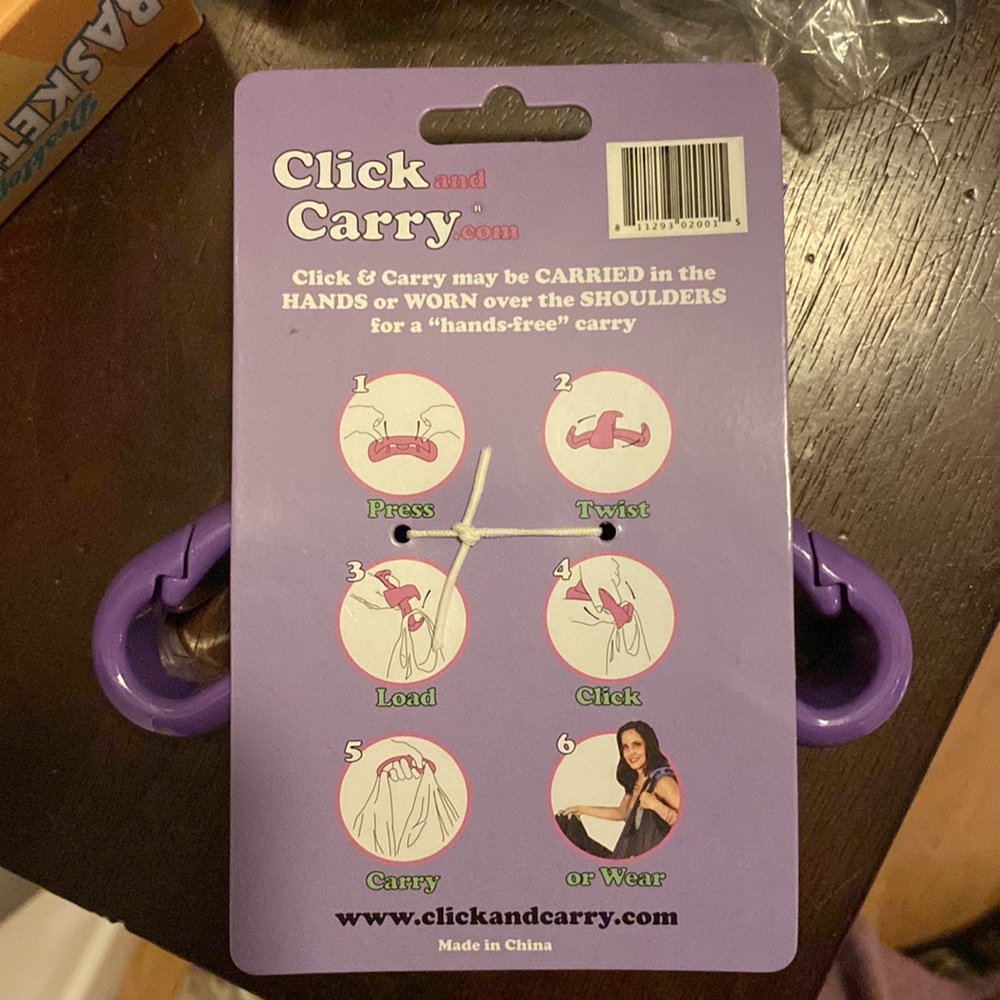 Click & Carry - Key to Hands Free - Picture 2 of 2